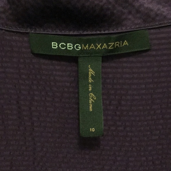 BCBGMaxAria Purple Silk Dress - Picture 4 of 6
